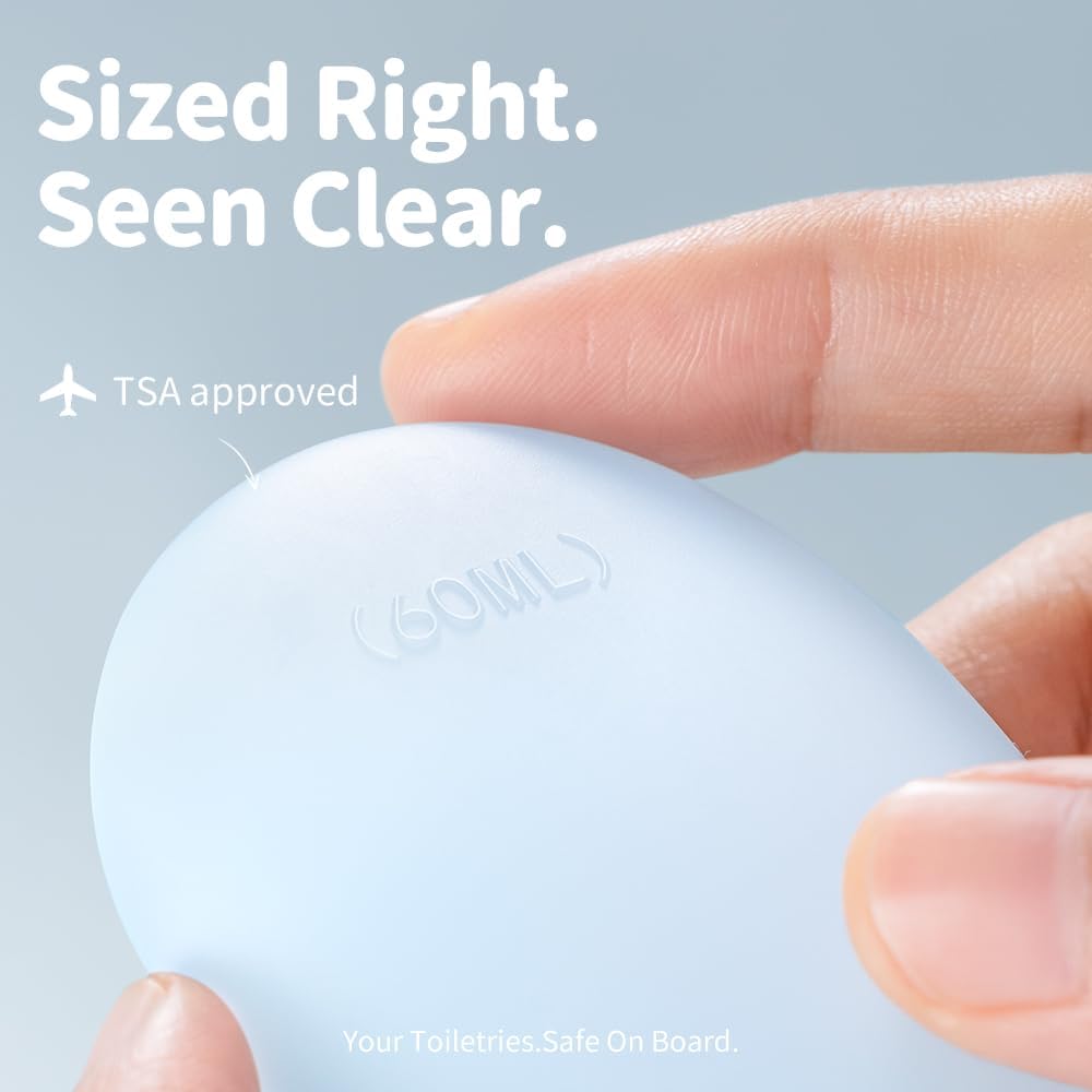 Travel Bottles, TSA Approved Travel Size for Toiletry 2oz
