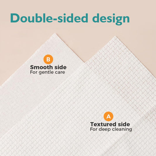 UNIMADE Face Towels, 100 Count Disposable Face Towelette