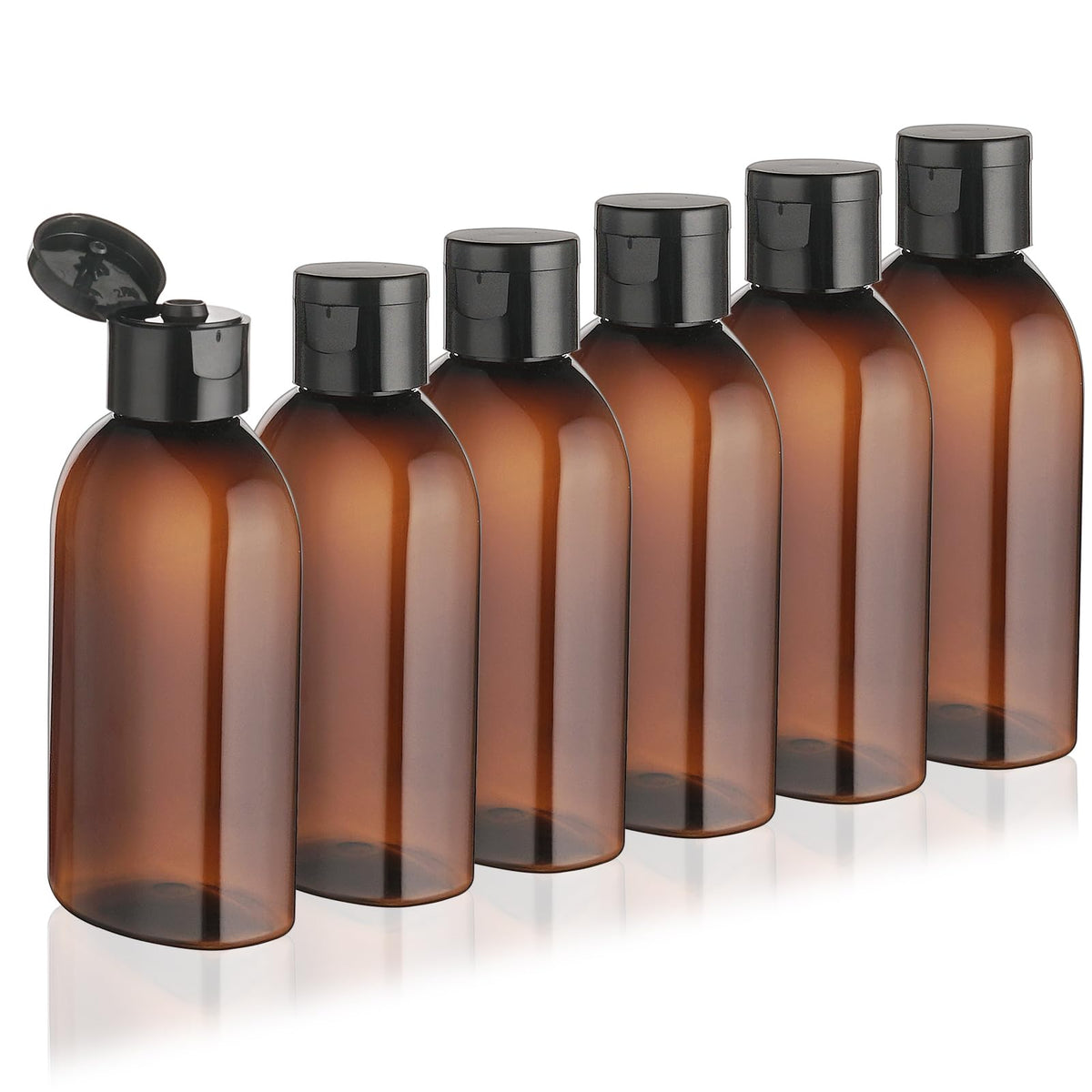 Travel Bottles for Toiletries 5 Pack 2oz TSA Approved Squeeze Bottle