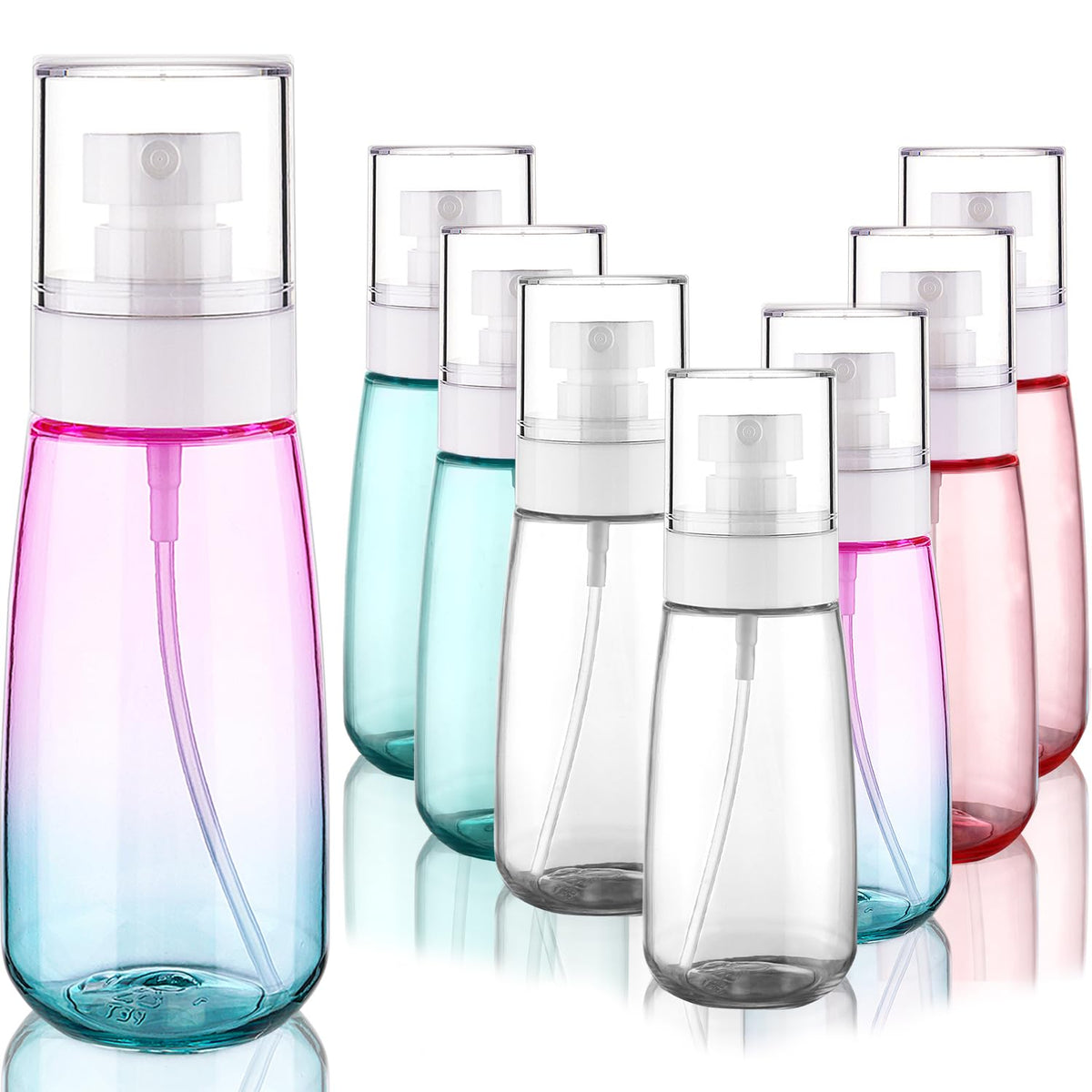Cosywell Travel Spray Bottle TSA Approved 2oz 3 PCS Fine Mist Spray Bottles
