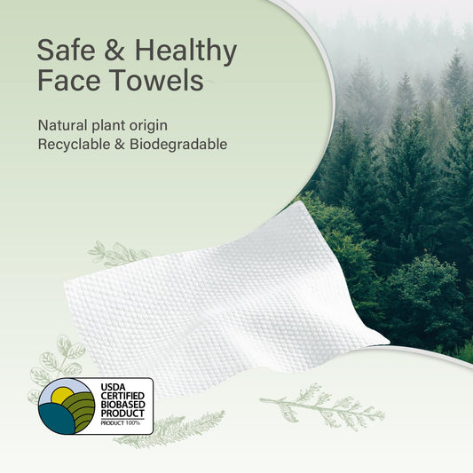 Unifree Facial Towel l Disposable Dry Wipes l 4 -pack Value Pack, 240 Count Towel,Absorbent,Reusable, Soft, Comfort Skincare