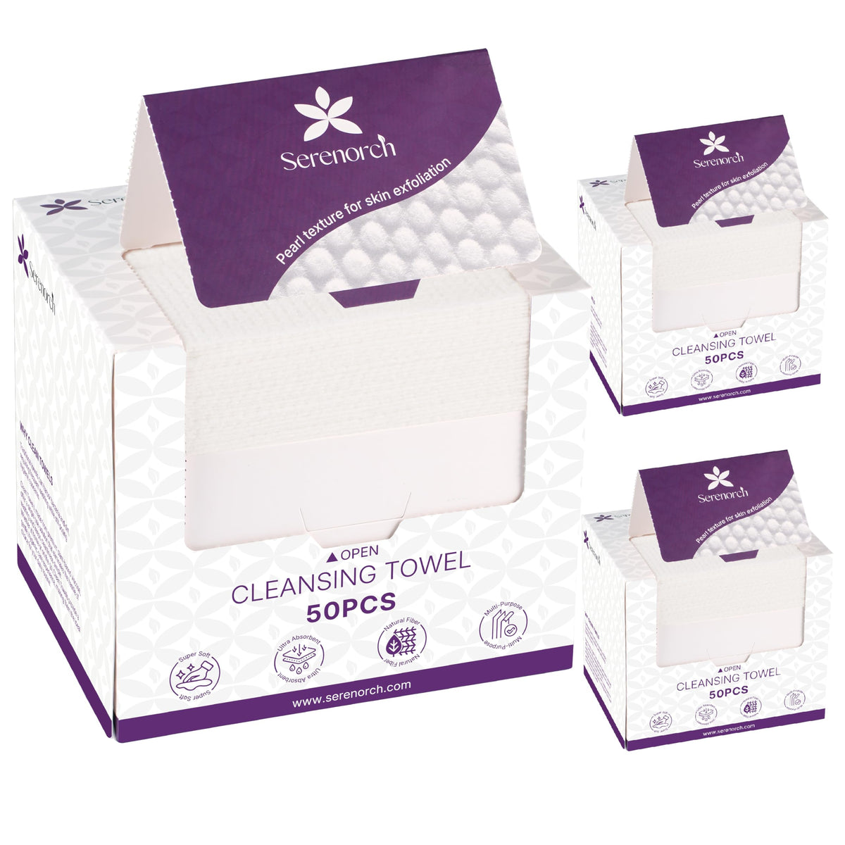 Large Compressed Towel Tablets, 30 Count
