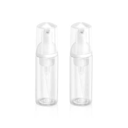 [2Pcs] 2oz Plastic Foam Pump Bottle, Empty Bottle Travel Foaming Dispenser