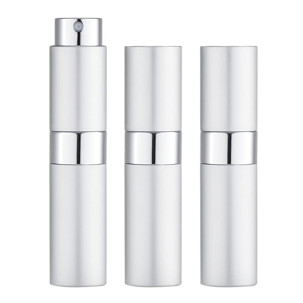 LISAPACK 8ml Travel Perfume Bottle Refillable, 3 PCS Cologne Atomizer Spray