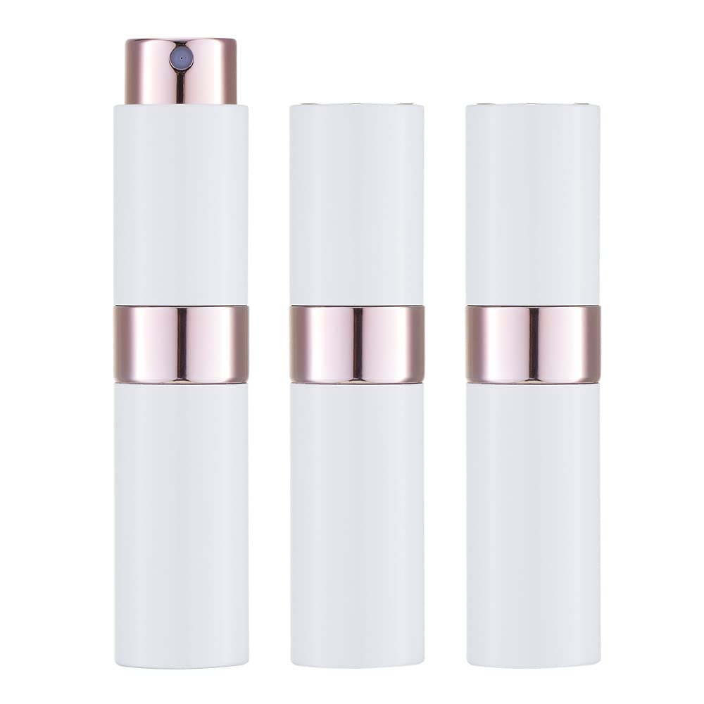 LISAPACK 8ml Travel Perfume Bottle Refillable, 3 PCS Cologne Atomizer Spray