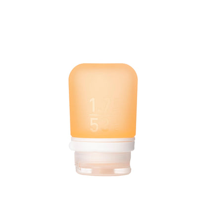 humangear GoToob+ (Small) | Refillable Silicone Travel Bottle | Locking Lid | Food-Safe Material | Clear, Small (1.7 fl.oz; 53ml)