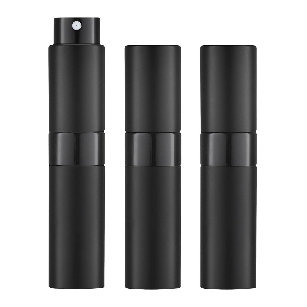 LISAPACK 8ml Travel Perfume Bottle Refillable, 3 PCS Cologne Atomizer Spray
