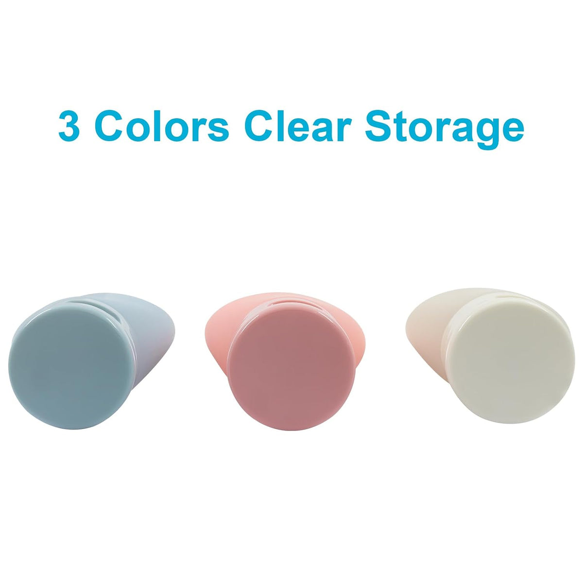 3pcs 60ml Travel Bottles, Containers for Toiletries