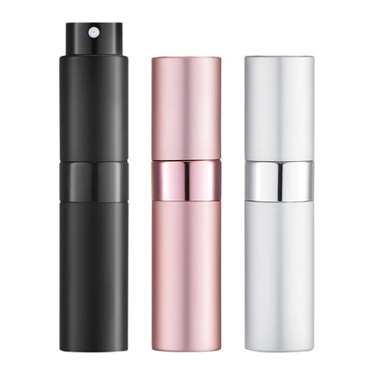 LISAPACK 8ml Travel Perfume Bottle Refillable, 3 PCS Cologne Atomizer Spray