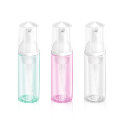 [2Pcs] 2oz Plastic Foam Pump Bottle, Empty Bottle Travel Foaming Dispenser