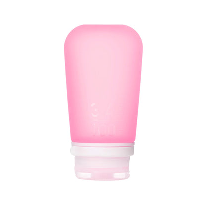 humangear GoToob+ (Small) | Refillable Silicone Travel Bottle | Locking Lid | Food-Safe Material | Clear, Small (1.7 fl.oz; 53ml)
