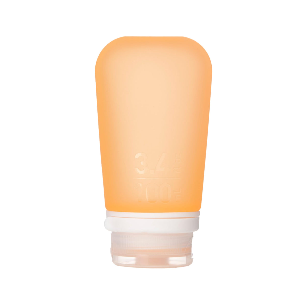 humangear GoToob+ (Small) | Refillable Silicone Travel Bottle | Locking Lid | Food-Safe Material | Clear, Small (1.7 fl.oz; 53ml)