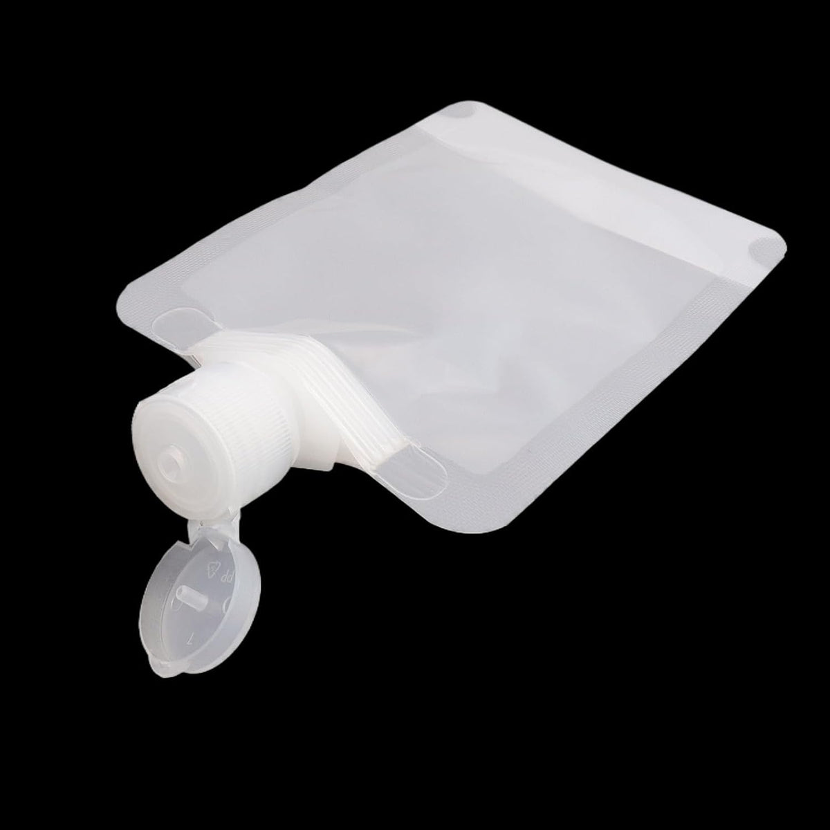 15 Pcs Leak Proof Empty Squeeze Pouches, 1 oz, 1.7 oz and 3.5 oz