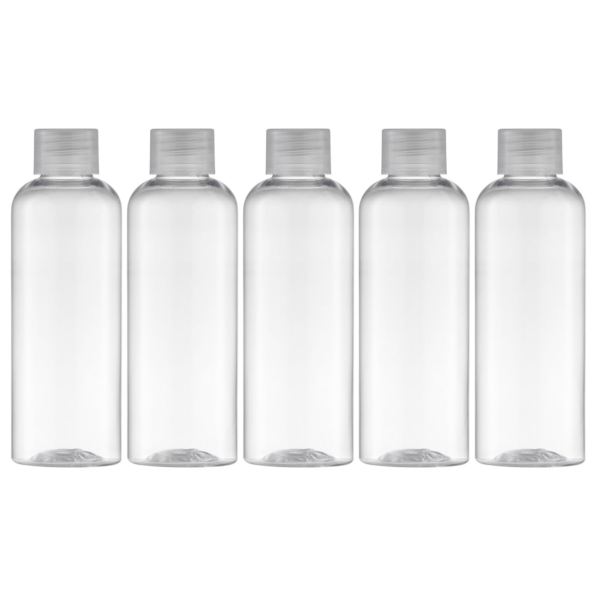 Tekson Travel Bottles for Toiletries, 3.4oz Mouthwash Container, Screw Top