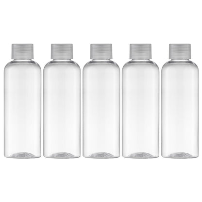 Tekson Travel Bottles for Toiletries, 3.4oz Mouthwash Container, Screw Top