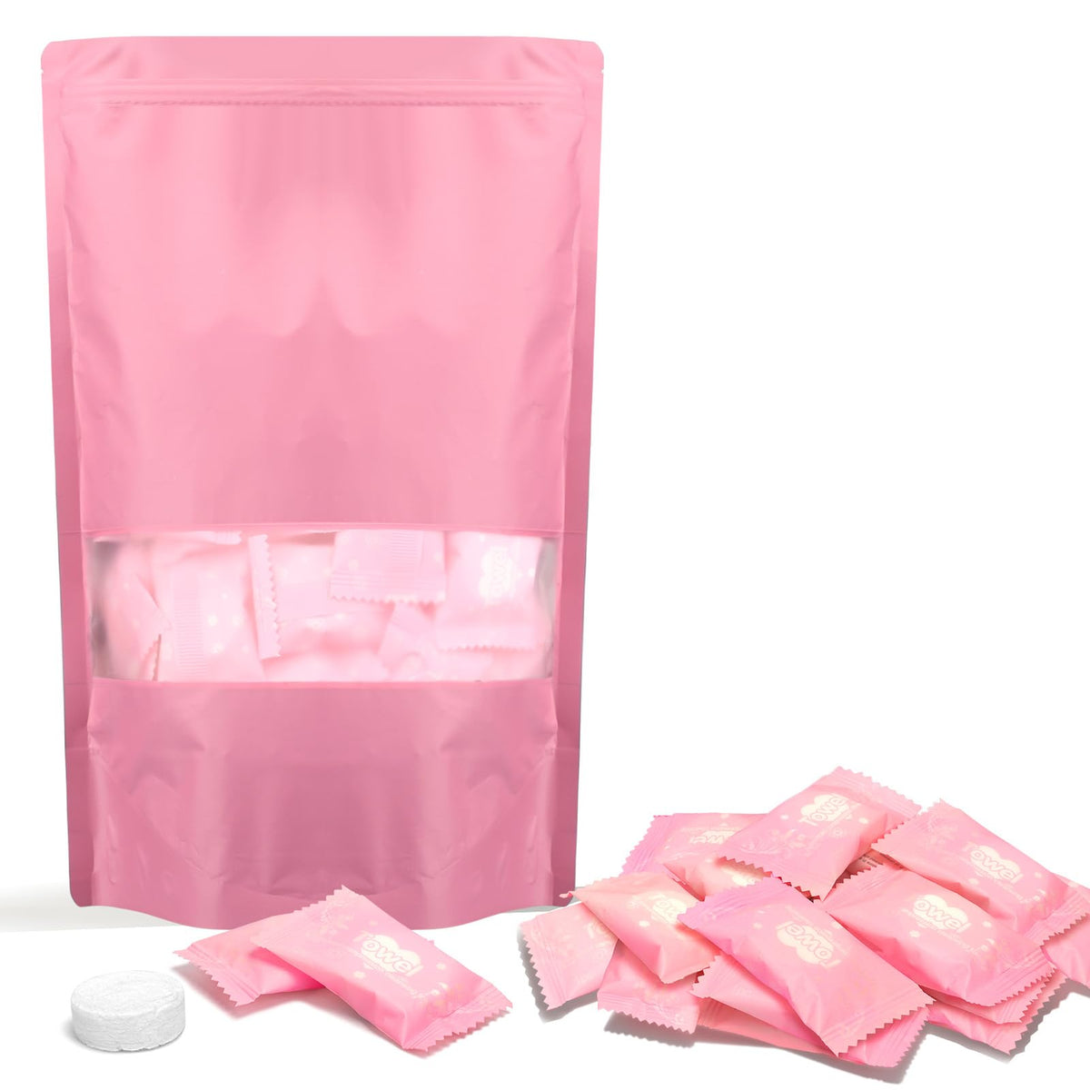Compressed Towel Tablets- 100 PCS Disposable Portable Face Towels,8.7x 8 in