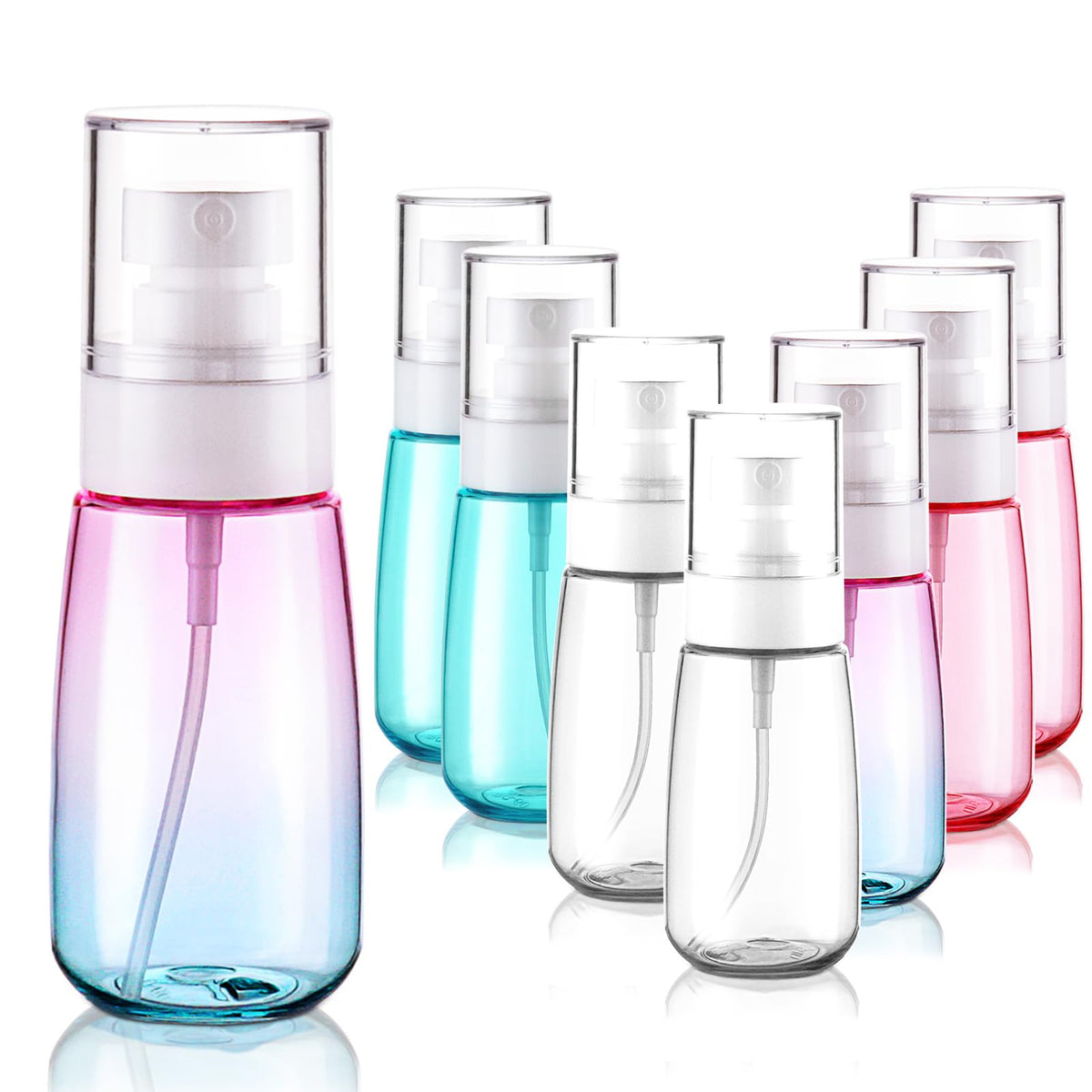 Cosywell Travel Spray Bottle TSA Approved 2oz 3 PCS Fine Mist Spray Bottles