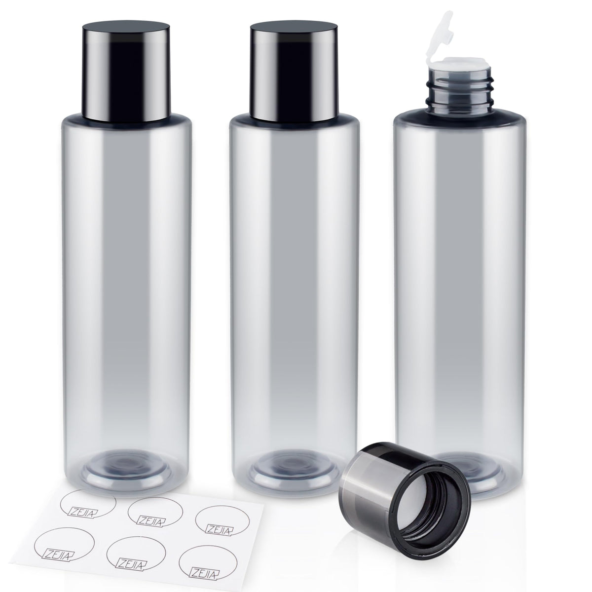 150ML/5OZ Travel Size Toiletries, 3 Pack Travel Size Containers