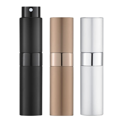 LISAPACK 8ml Travel Perfume Bottle Refillable, 3 PCS Cologne Atomizer Spray