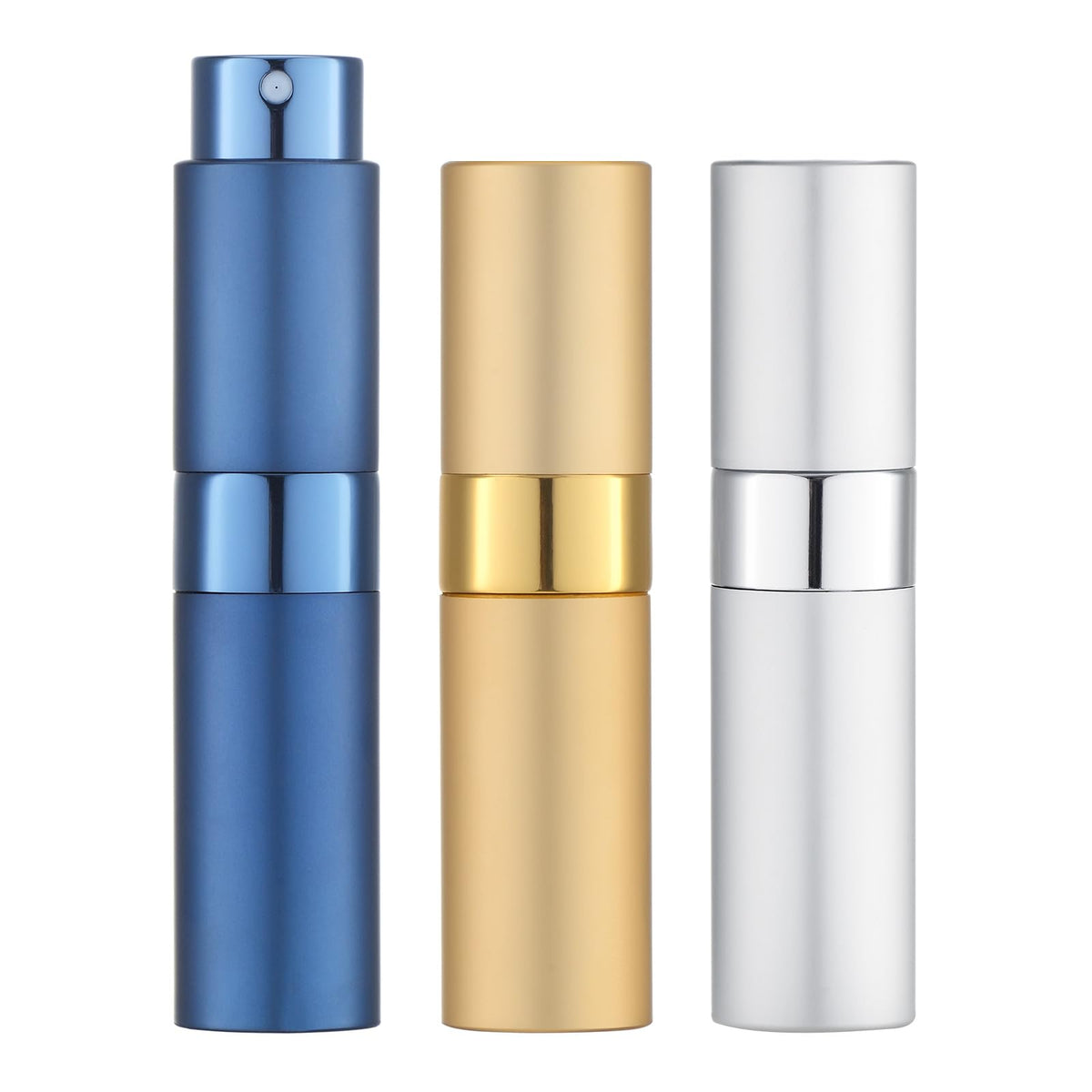 LISAPACK 8ml Travel Perfume Bottle Refillable, 3 PCS Cologne Atomizer Spray