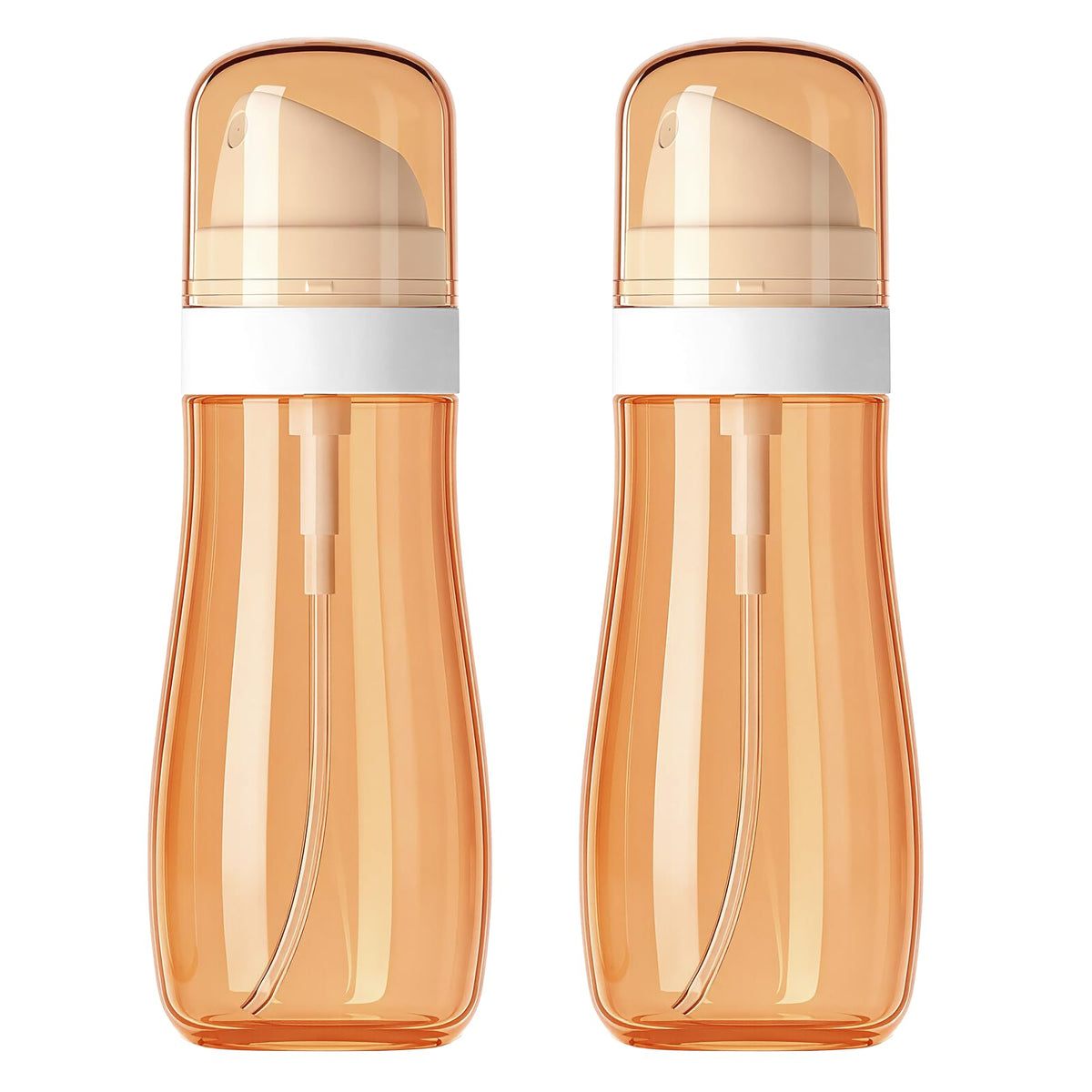 Yolaist Small Spray Bottle with Fine Mist, 2 Pack 3.4oz/100ml TSA Approved Travel Size, Refillable Empty Mister Spray Bottles for Hair, Face, Plants, Cleaning, Cosmetics & Essential Oils