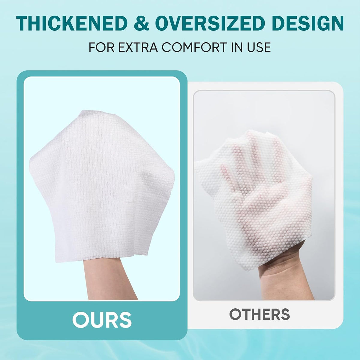 42PCS Disposable Washcloths for Adults, Compressed Towel Tablets for Travel