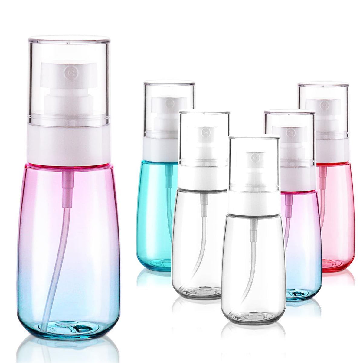 Cosywell Travel Spray Bottle TSA Approved 2oz 3 PCS Fine Mist Spray Bottles