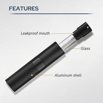 8ml Travel Perfume Bottle Refillable, Atomizer Sprayer for Cologne 3PCS