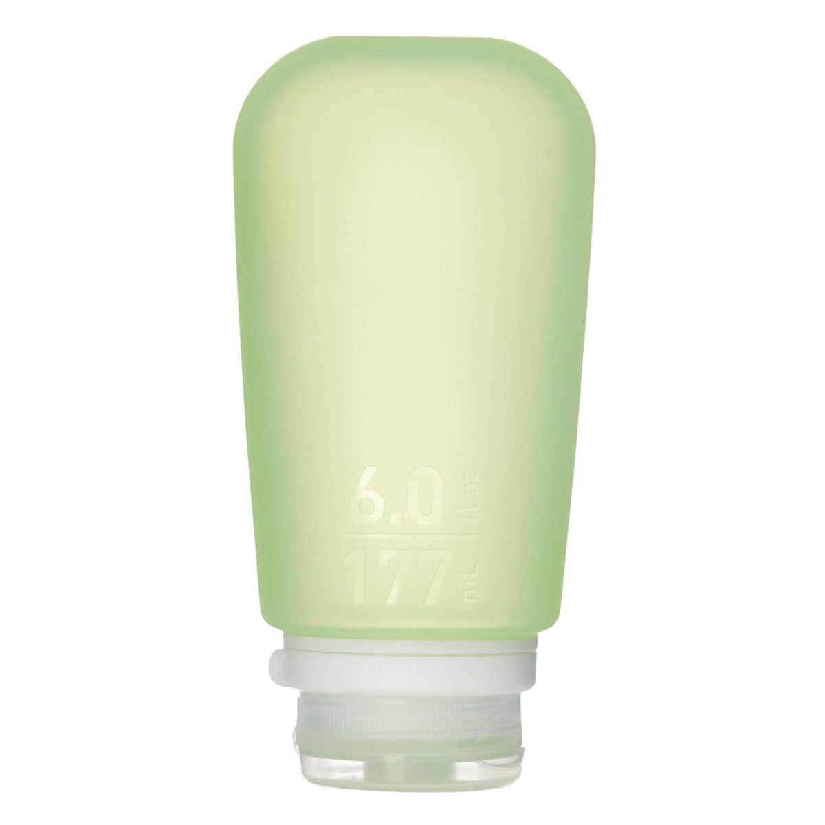 humangear GoToob+ (Small) | Refillable Silicone Travel Bottle | Locking Lid | Food-Safe Material | Clear, Small (1.7 fl.oz; 53ml)