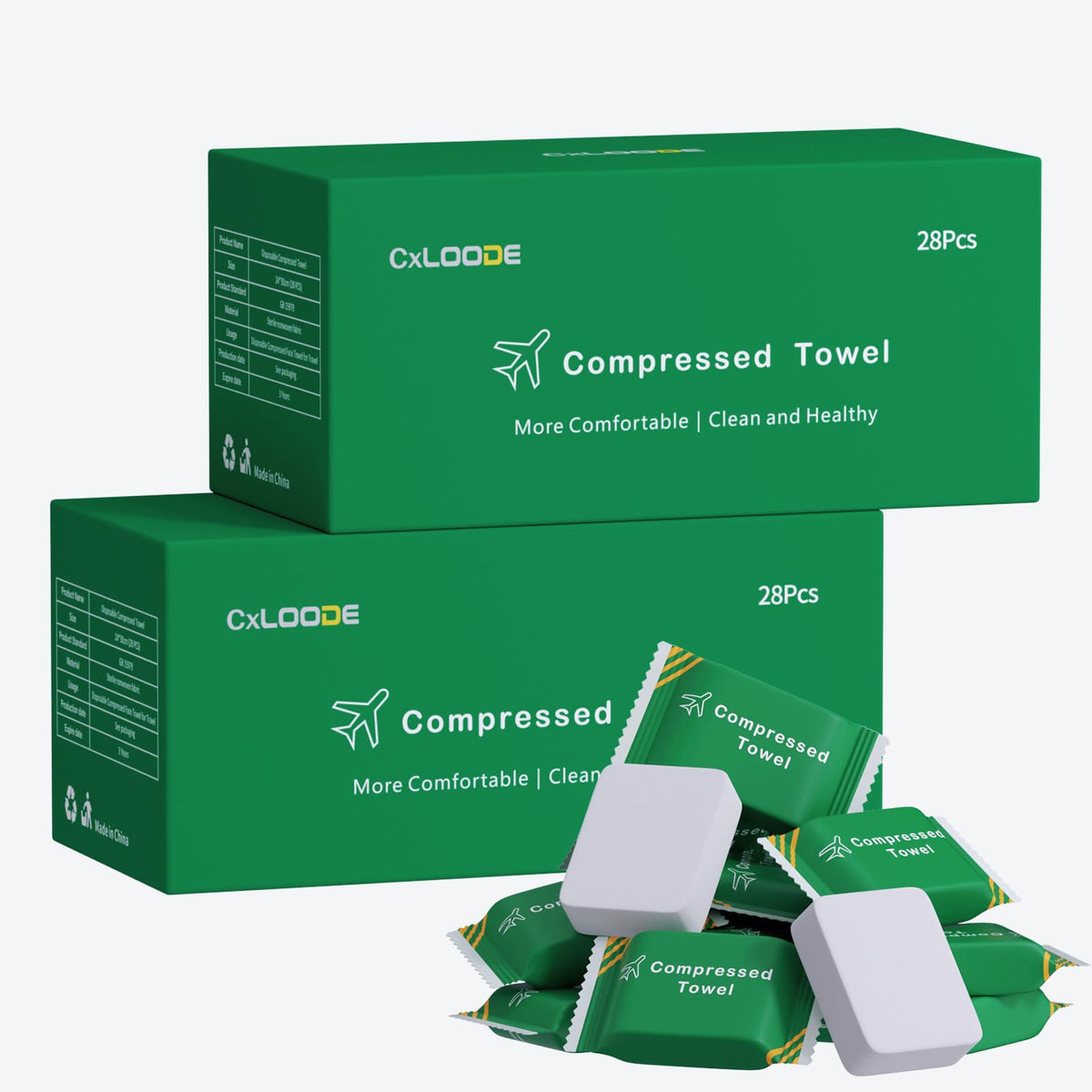 20 Pcs Disposable Towel Compressed Towel, Disposable Compressed Face Towel