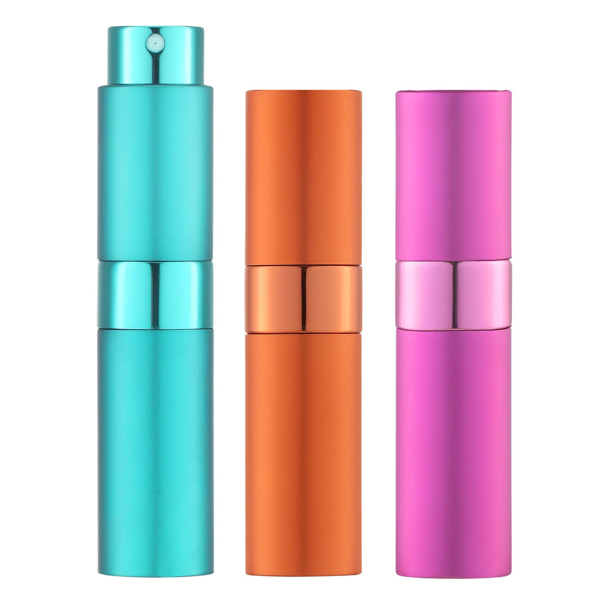 LISAPACK 8ml Travel Perfume Bottle Refillable, 3 PCS Cologne Atomizer Spray