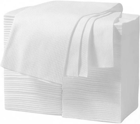 100PCS Disposable Towel, 28" ×12" Disposable Hair Towel for Spa Travel