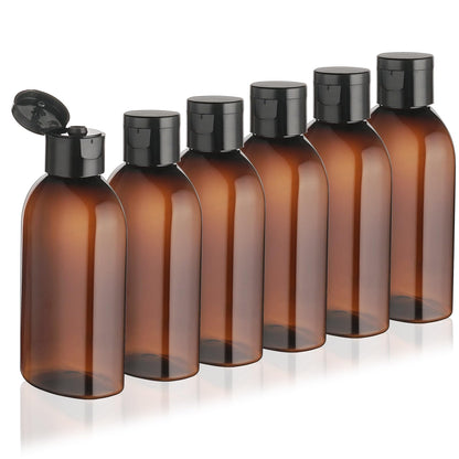 Travel Bottles for Toiletries 5 Pack 2oz TSA Approved Squeeze Bottle