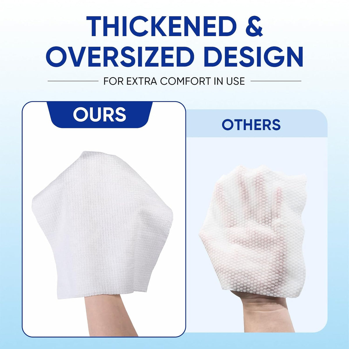 48PCS Disposable Washcloths and Face Towels,(11.5" x10") Compressed Towels