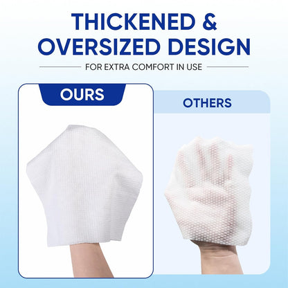 48PCS Disposable Washcloths and Face Towels,(11.5" x10") Compressed Towels
