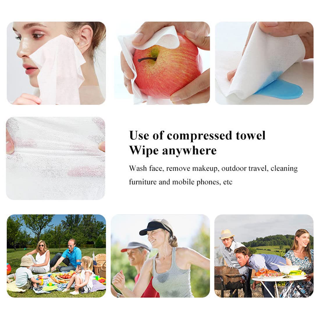 Coldcool Compressed Towels – Portable Disposable for Travel.