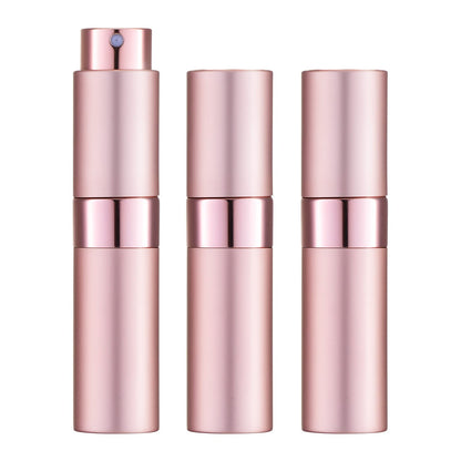 LISAPACK 8ml Travel Perfume Bottle Refillable, 3 PCS Cologne Atomizer Spray