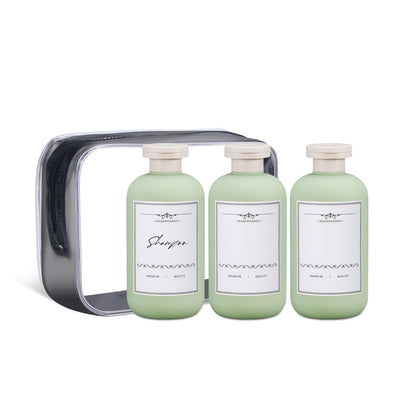 ASEVAT Leak Proof Travel Bottle with Flip Cap, Shampoo and Conditioner Bottle Set, Refillable Containers for Lotion, Cream Shampoo (Green+Blue+Pink, 3.4 Ounces)