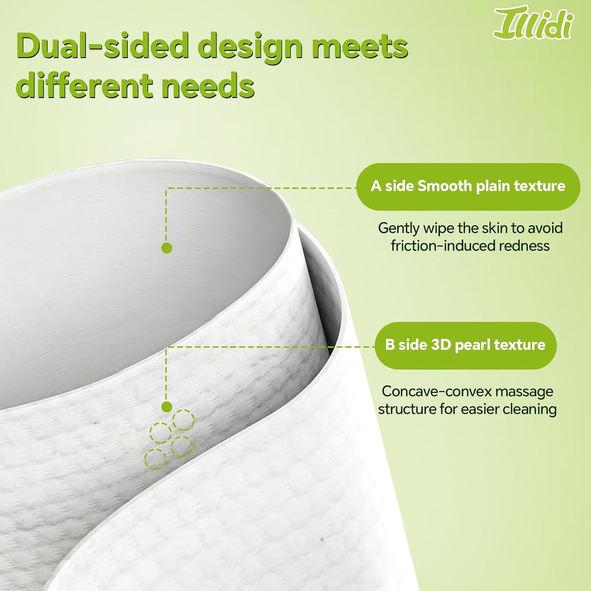 ILLIDI Compressed Towel Tablets, Disposable Coin Tissue for Travel, 50 Count,Portable Face Towels 10x12 Inch, Soft Durable Compressed Towels for Camping Outdoor On The Go