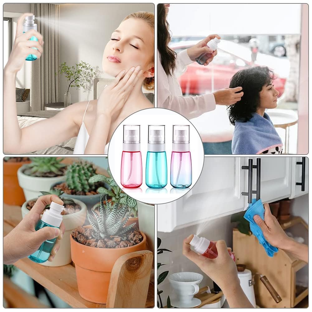Cosywell Travel Spray Bottle TSA Approved 2oz 3 PCS Fine Mist Spray Bottles