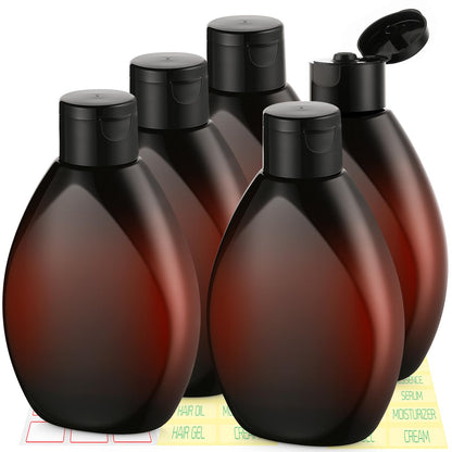 Travel Bottles for Toiletries 5 Pack 2oz TSA Approved Squeeze Bottle