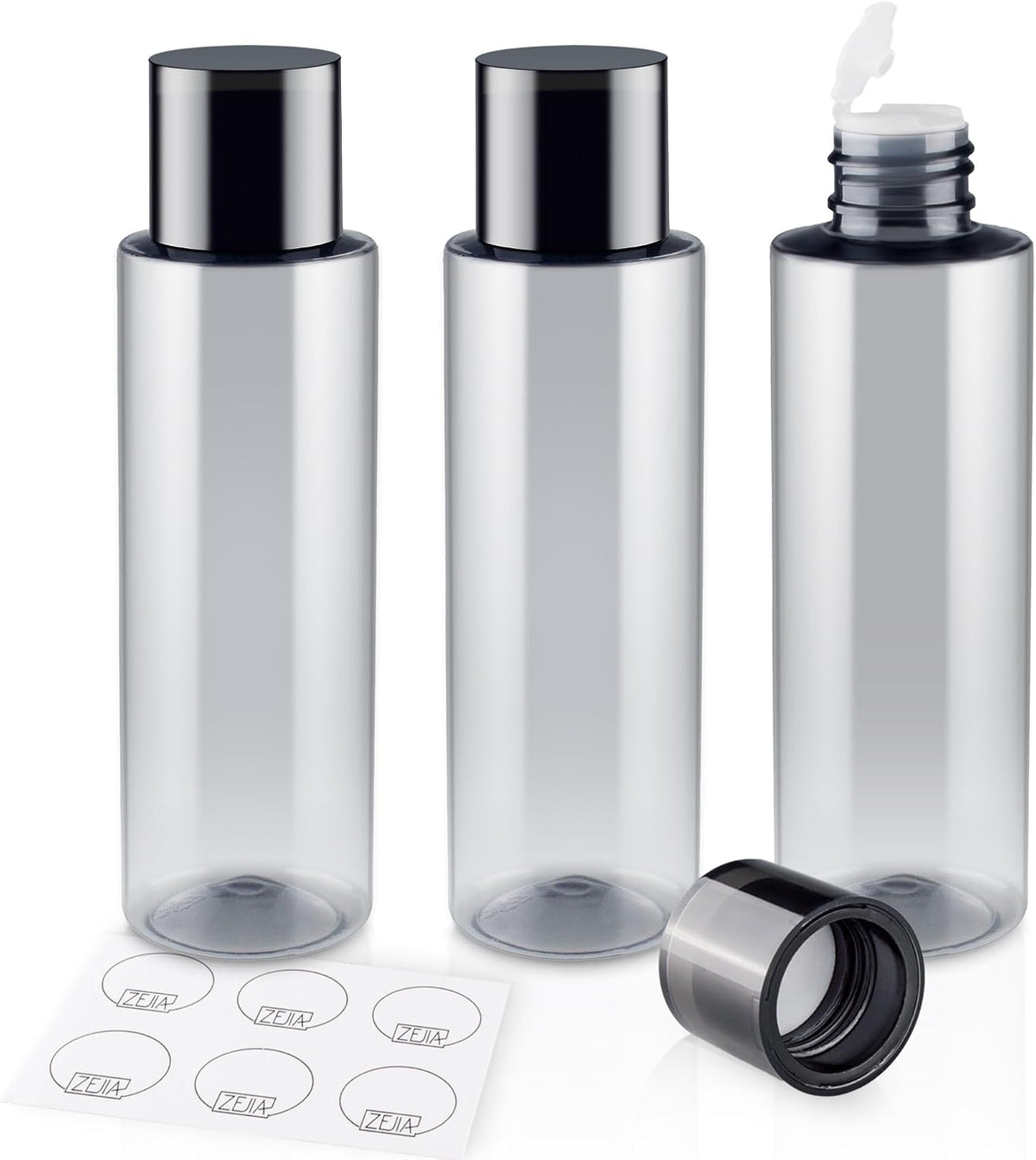 150ML/5OZ Travel Size Toiletries, 3 Pack Travel Size Containers
