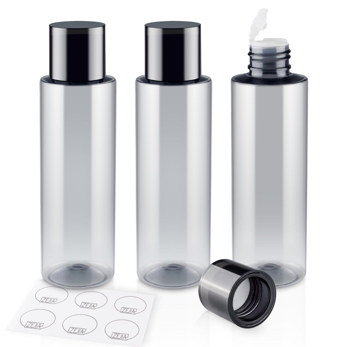 150ML/5OZ Travel Size Toiletries, 3 Pack Travel Size Containers