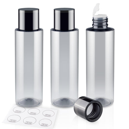 150ML/5OZ Travel Size Toiletries, 3 Pack Travel Size Containers