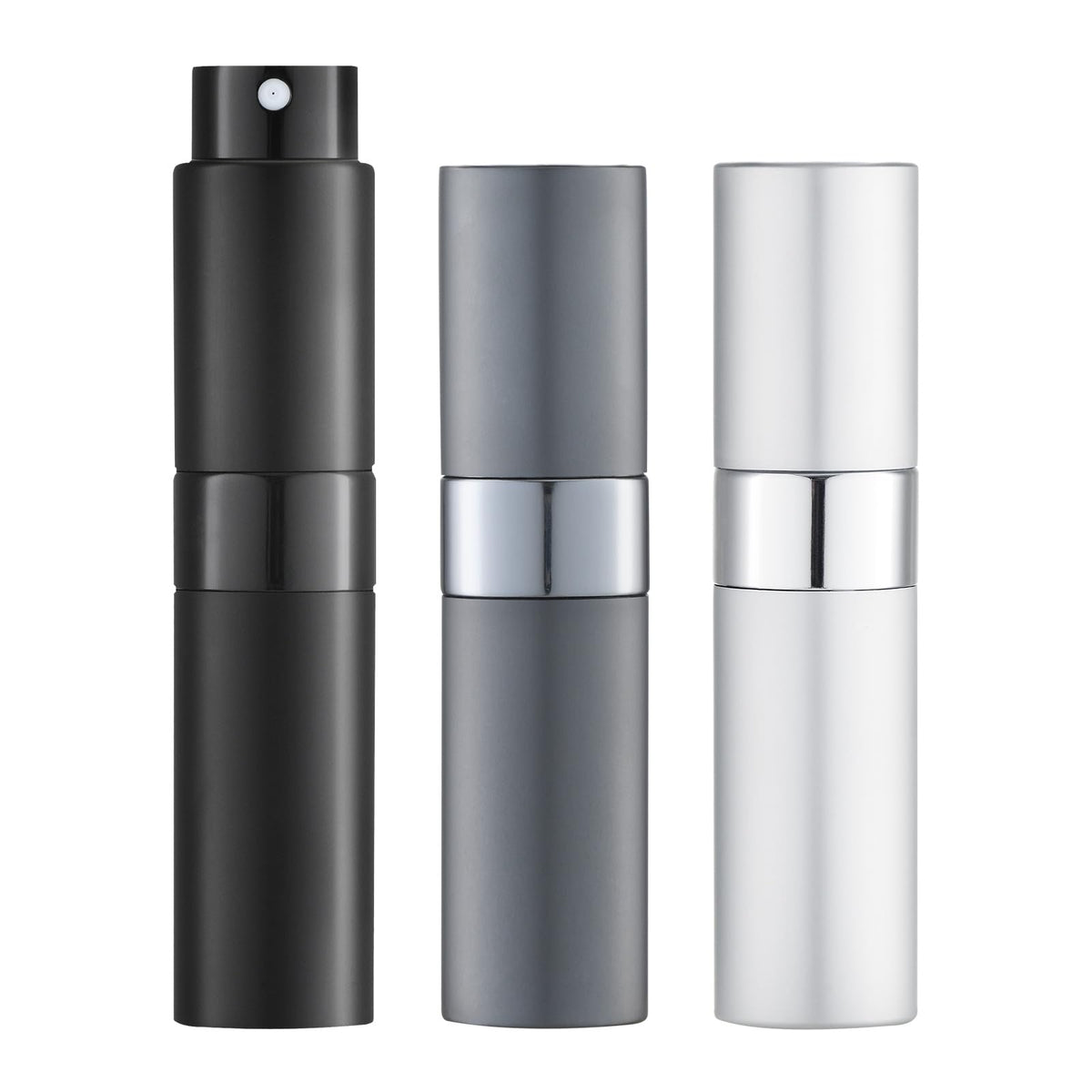 LISAPACK 8ml Travel Perfume Bottle Refillable, 3 PCS Cologne Atomizer Spray