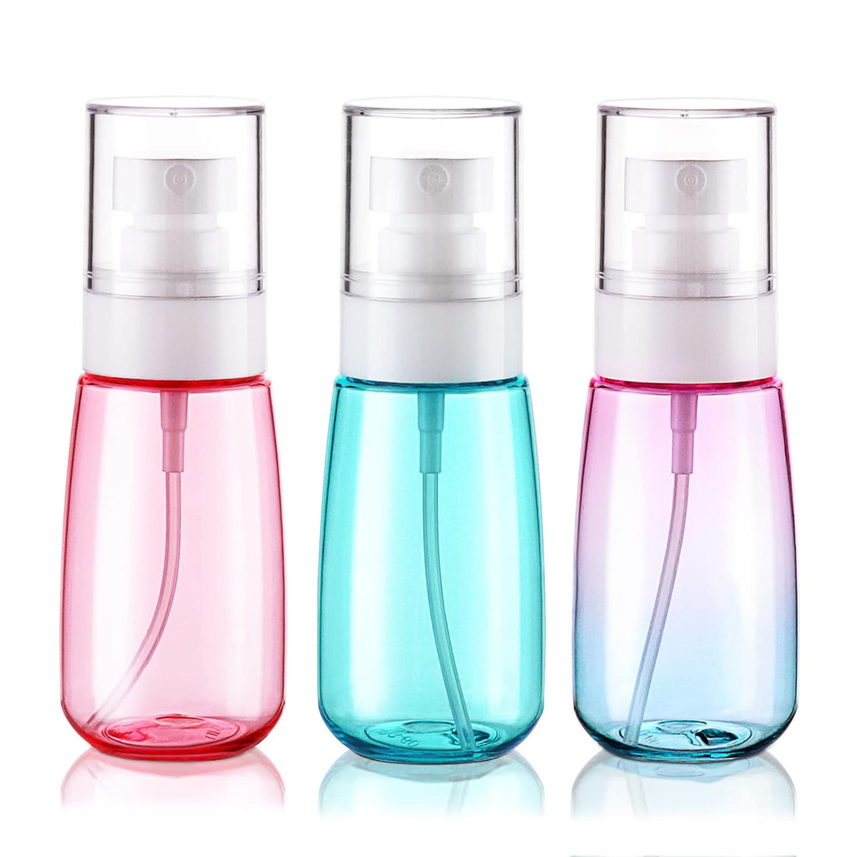 Cosywell Travel Spray Bottle TSA Approved 2oz 3 PCS Fine Mist Spray Bottles