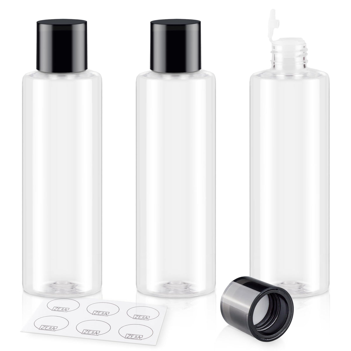 150ML/5OZ Travel Size Toiletries, 3 Pack Travel Size Containers