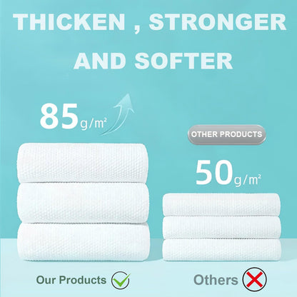 30 Pack Disposable Washcloths for Travel Compressed Towels Tablets