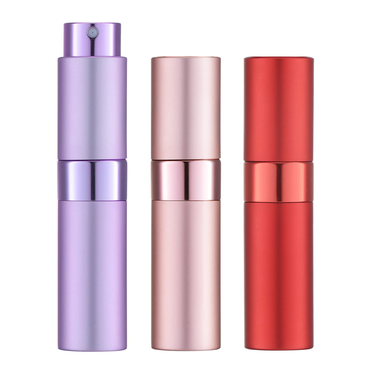 LISAPACK 8ml Travel Perfume Bottle Refillable, 3 PCS Cologne Atomizer Spray