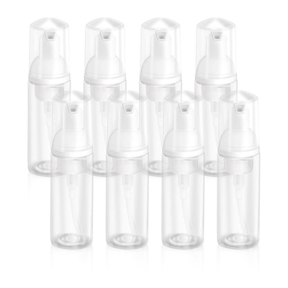 [2Pcs] 2oz Plastic Foam Pump Bottle, Empty Bottle Travel Foaming Dispenser